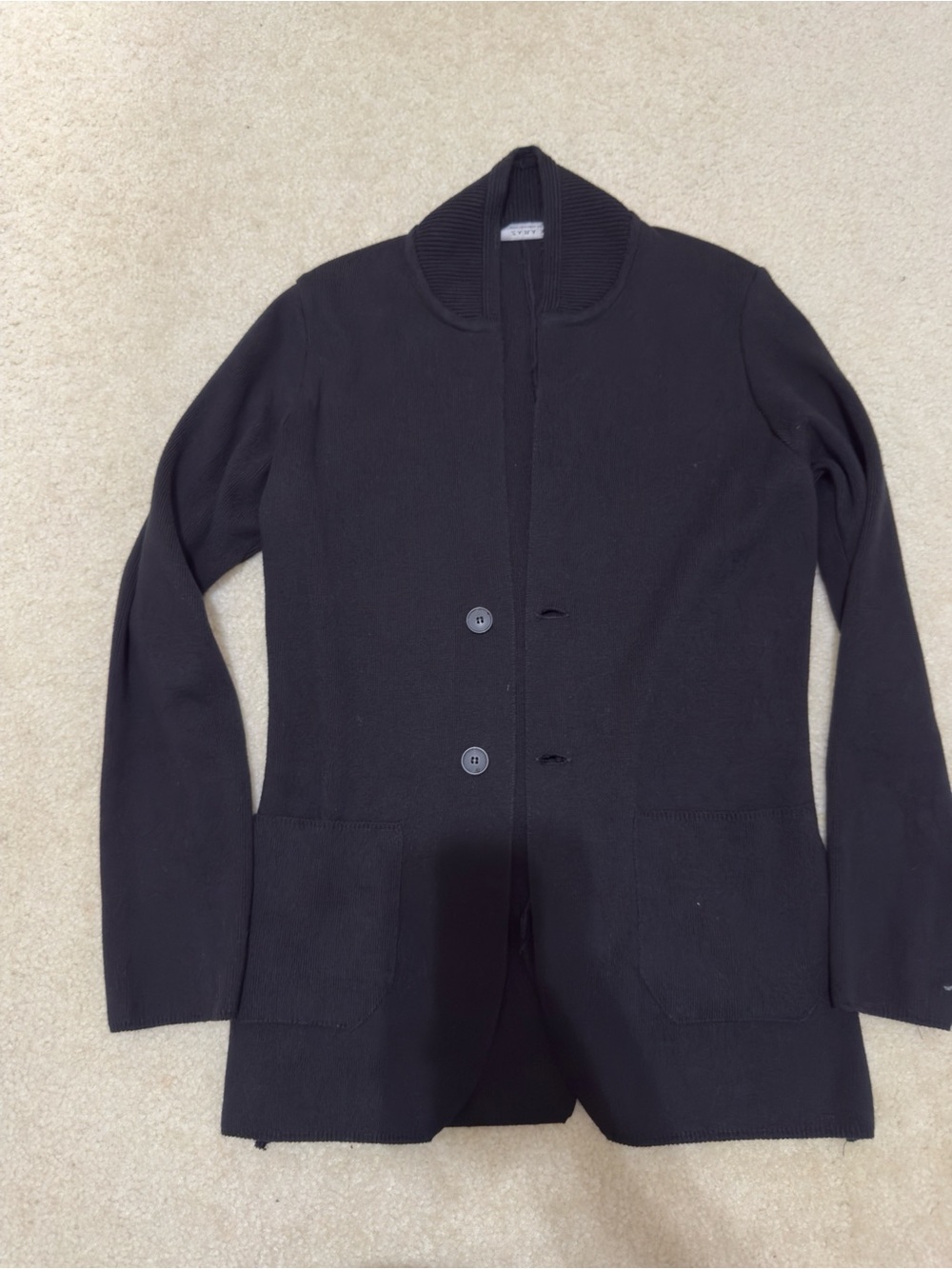 ZARA SLIM TAILORED FIT CARDIGAN SWEATER - MENS SMALL